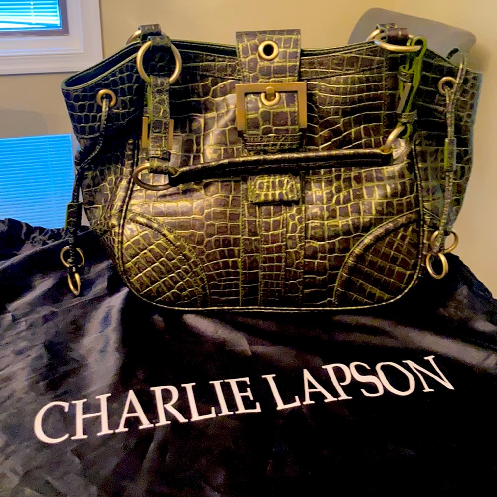 NWOT Charlie Lapson Shoulder Bag!